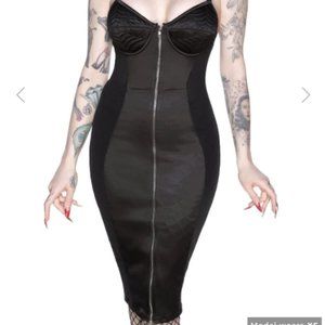 KillStar DeVille Midi Dress (RARE SOLD OUT on site)